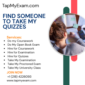 Find Someone to Take My Quizzes